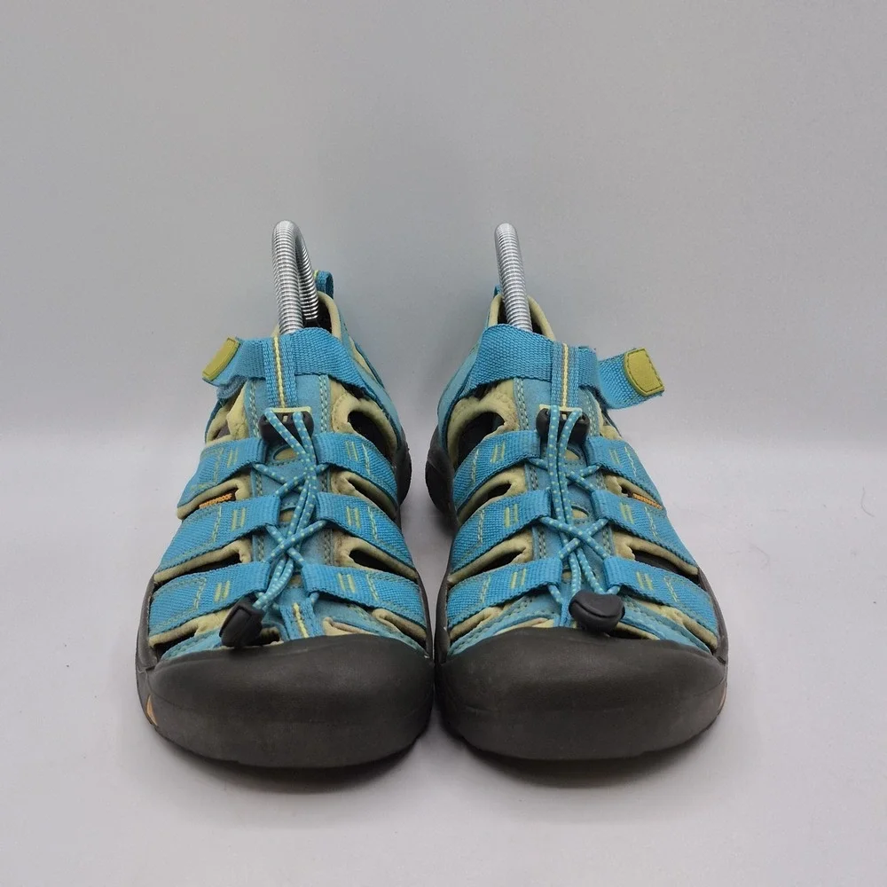Keen Newport H2 Sandals Mens Size 6 Blue Closed Toe Water‎ Hiking Toe Cap Aqua